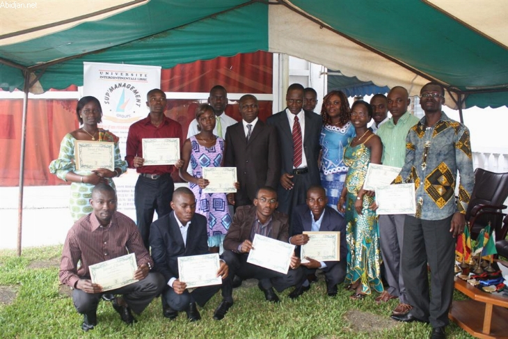 Jeu-concours : les Bourses abidjan.net remises aux lauréats au siège de l’université privée Sup’Management